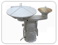 X-Ka双波段双极化双天线气象雷达天馈伺分系统